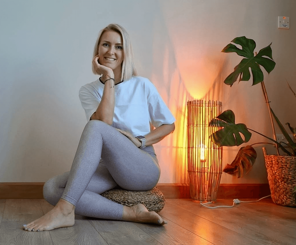 Timea, founder and yoga teacher at Timi Yoga in Malta